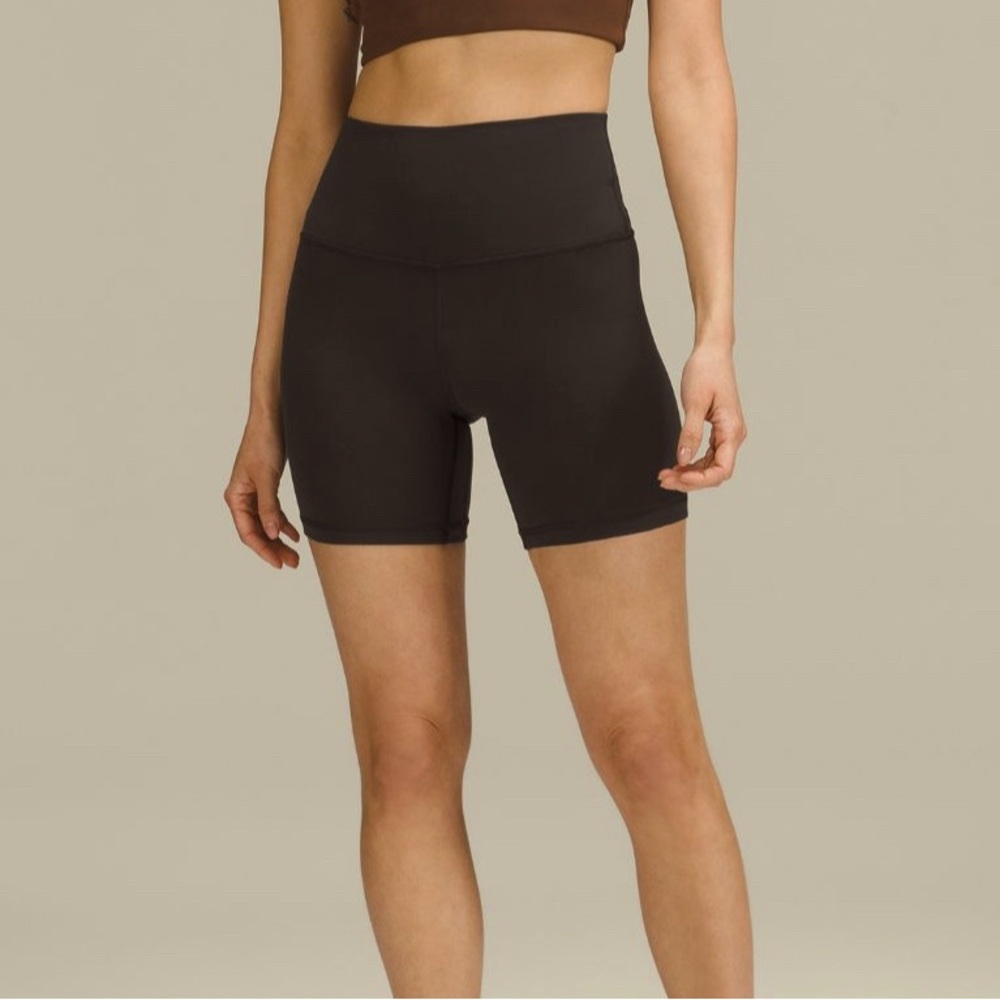 Lululemon 6 inch biker shorts
